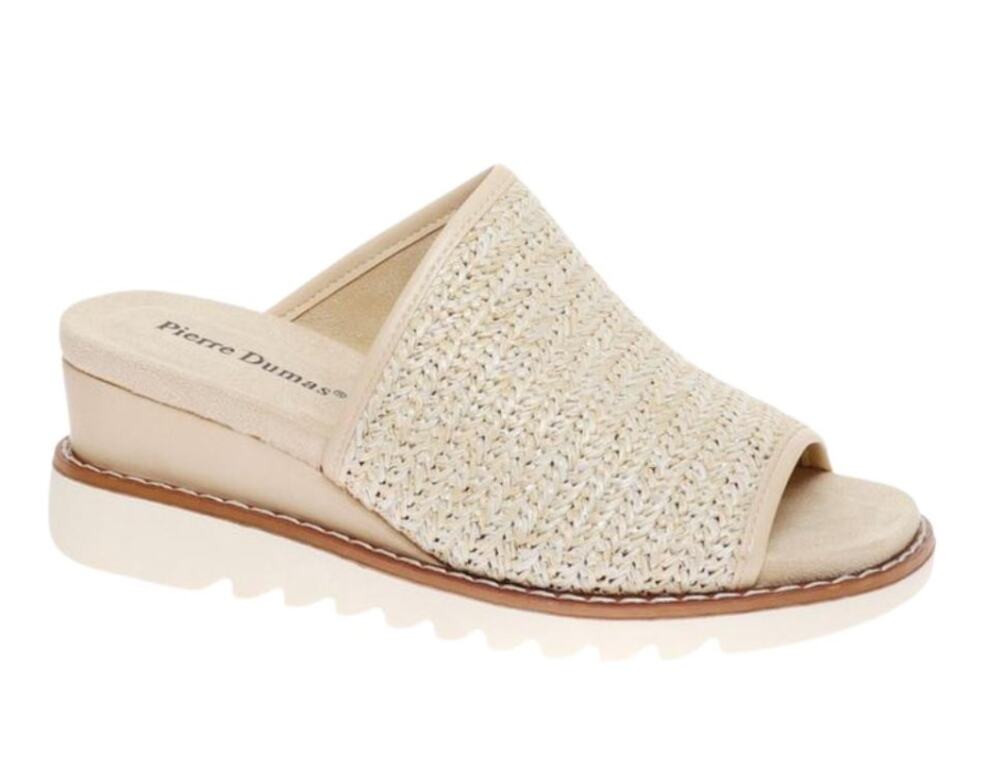 Pierre Dumas Expand-1 Platform Wedge Slide Sandals Size 9
